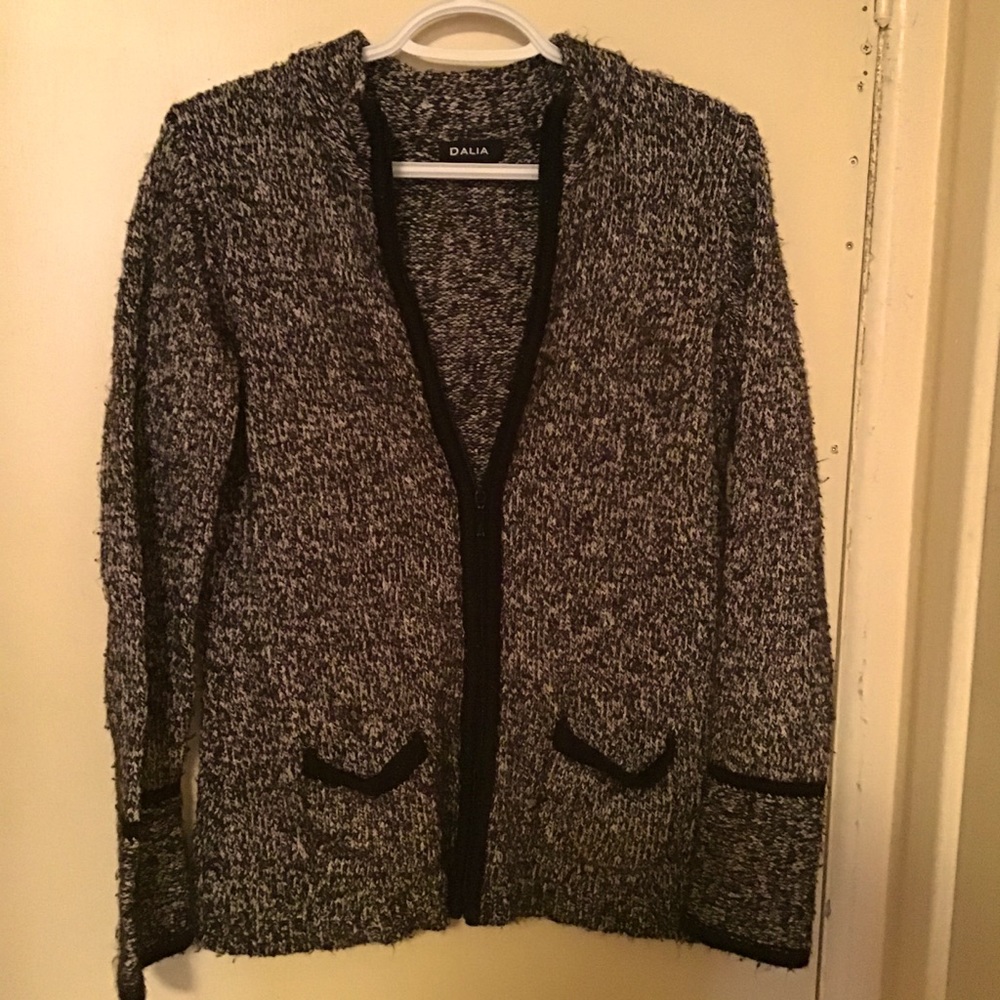 Dalia zip up sweater/cardigan